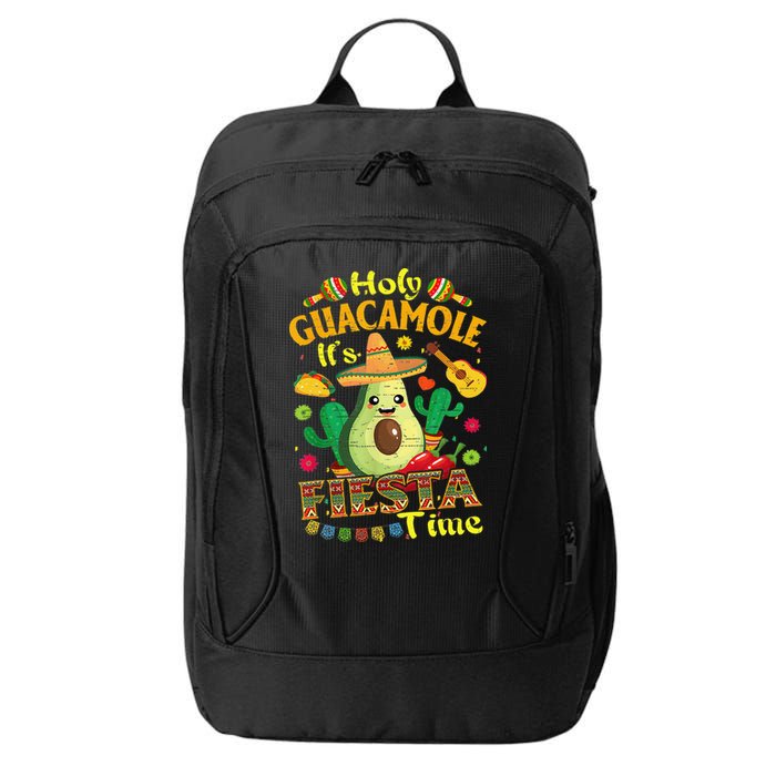 Cinco De Mayo Mexican Holy Guacamole Fiesta Time Gift City Backpack