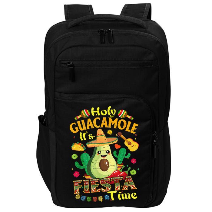 Cinco De Mayo Mexican Holy Guacamole Fiesta Time Gift Impact Tech Backpack