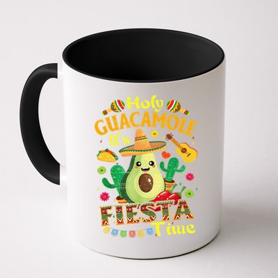 Cinco De Mayo Mexican Holy Guacamole Fiesta Time Gift Mug