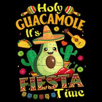 Cinco De Mayo Mexican Holy Guacamole Fiesta Time Gift 16 in Basic Backpack