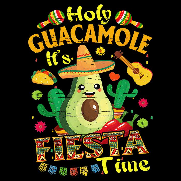 Cinco De Mayo Mexican Holy Guacamole Fiesta Time Gift 16 in Basic Backpack