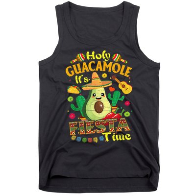 Cinco De Mayo Mexican Holy Guacamole Fiesta Time Gift Tank Top