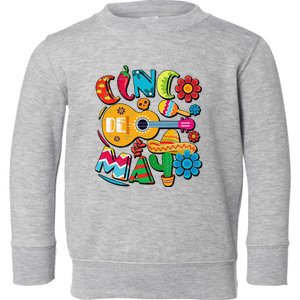 Cinco De Mayo Mexican Fiesta 5 De Mayo Toddler Sweatshirt