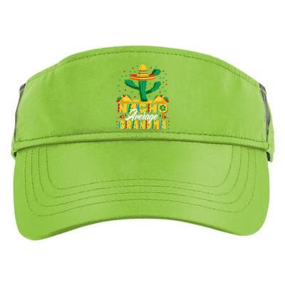 Cinco De Mayo Nacho Average Grandma Nachos Lover Adult Drive Performance Visor