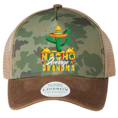 Cinco De Mayo Nacho Average Grandma Nachos Lover Legacy Tie Dye Trucker Hat