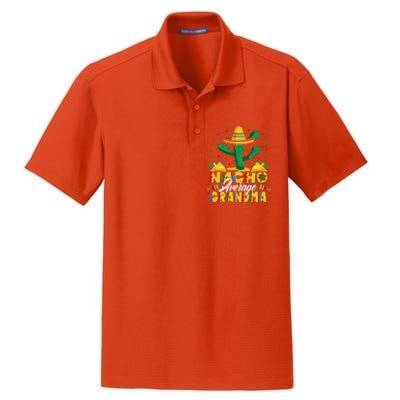 Cinco De Mayo Nacho Average Grandma Nachos Lover Dry Zone Grid Polo