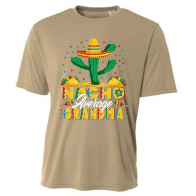 Cinco De Mayo Nacho Average Grandma Nachos Lover Cooling Performance Crew T-Shirt