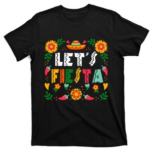 Cinco De Mayo Party Lets Fiesta Mexican T-Shirt