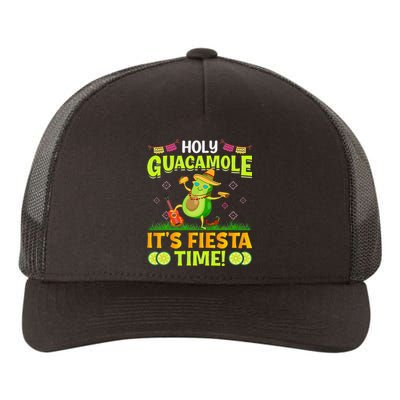 Cinco De Mayo Holy Guacamole It's Fiesta Time Mexican Party Yupoong Adult 5-Panel Trucker Hat