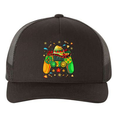 Cinco De Mayo Funny Video Gamer Essential Yupoong Adult 5-Panel Trucker Hat