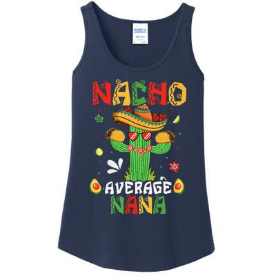 Cinco De Mayo Nacho Average Nana Nachos Lover Matching Ladies Essential Tank