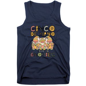 Cinco De Mayo With My Gnomies Mexican Trio Gnomes Boys Girls Tank Top