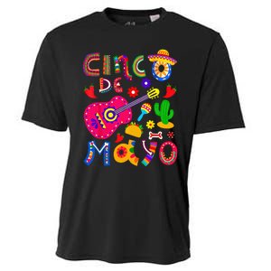 Cinco De Mayo Mexican Fiesta 5 De Mayo Cooling Performance Crew T-Shirt