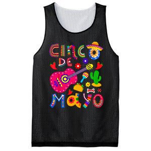 Cinco De Mayo Mexican Fiesta 5 De Mayo Mesh Reversible Basketball Jersey Tank