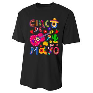 Cinco De Mayo Mexican Fiesta 5 De Mayo Performance Sprint T-Shirt