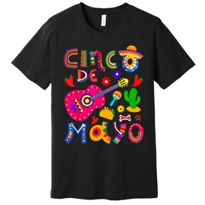 Cinco De Mayo Mexican Fiesta 5 De Mayo Premium T-Shirt