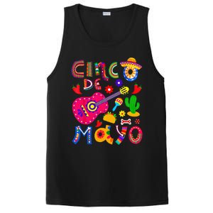 Cinco De Mayo Mexican Fiesta 5 De Mayo PosiCharge Competitor Tank