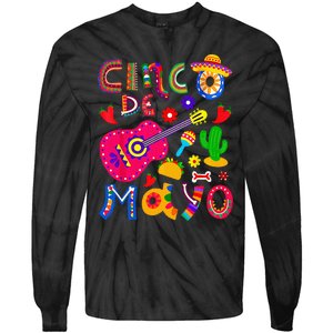 Cinco De Mayo Mexican Fiesta 5 De Mayo Tie-Dye Long Sleeve Shirt