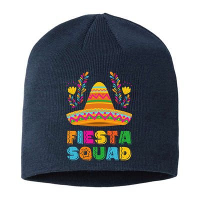 Cinco De Mayo Fiesta Squad Family Matching Group Sustainable Beanie