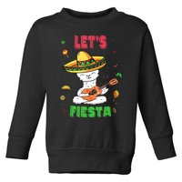 Cinco De Mayo Llama Let's Fiesta Toddler Sweatshirt