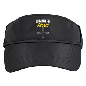 Christian Drummer Musician Percussionist Drum Player Worship Adult Drive Performance Visor