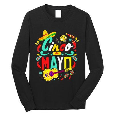 Cinco De Mayo Mexican Fiesta 5 De Mayo Long Sleeve Shirt