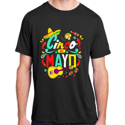 Cinco De Mayo Mexican Fiesta 5 De Mayo Adult ChromaSoft Performance T-Shirt