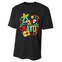 Cinco De Mayo Mexican Fiesta 5 De Mayo Performance Sprint T-Shirt