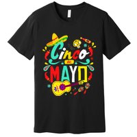 Cinco De Mayo Mexican Fiesta 5 De Mayo Premium T-Shirt