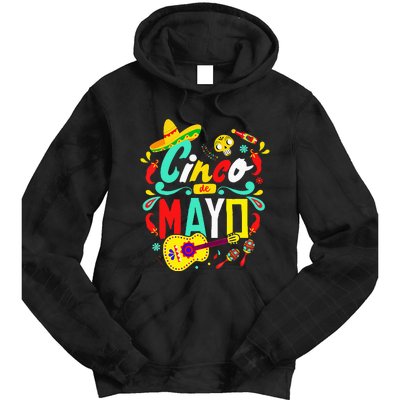 Cinco De Mayo Mexican Fiesta 5 De Mayo Tie Dye Hoodie