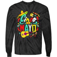 Cinco De Mayo Mexican Fiesta 5 De Mayo Tie-Dye Long Sleeve Shirt