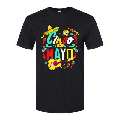 Cinco De Mayo Mexican Fiesta 5 De Mayo Softstyle CVC T-Shirt