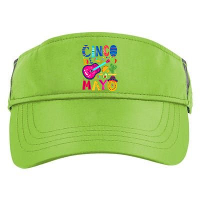 Cinco De Mayo Mexican Fiesta 5 De Mayo Funny Mexican Party Adult Drive Performance Visor