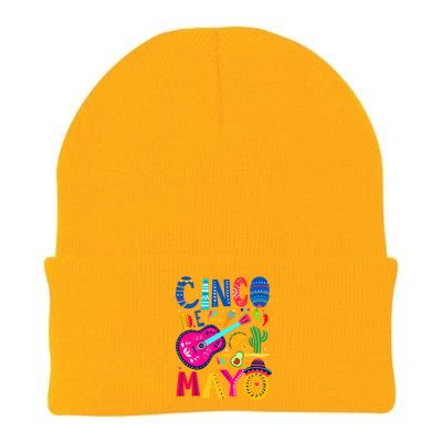 Cinco De Mayo Mexican Fiesta 5 De Mayo Funny Mexican Party Knit Cap Winter Beanie