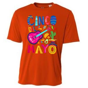 Cinco De Mayo Mexican Fiesta 5 De Mayo Funny Mexican Party Cooling Performance Crew T-Shirt