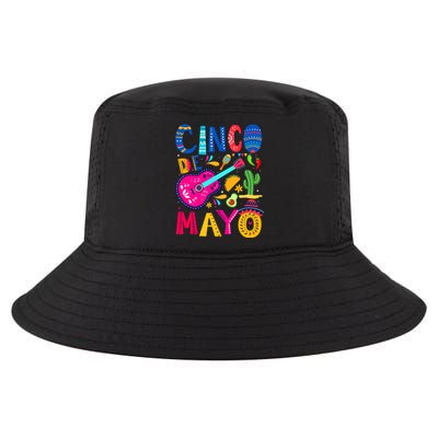 Cinco De Mayo Mexican Fiesta 5 De Mayo Funny Mexican Party Cool Comfort Performance Bucket Hat