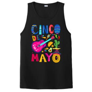 Cinco De Mayo Mexican Fiesta 5 De Mayo Funny Mexican Party PosiCharge Competitor Tank