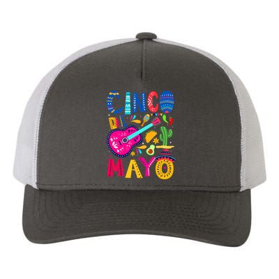 Cinco De Mayo Mexican Fiesta 5 De Mayo Funny Mexican Party Yupoong Adult 5-Panel Trucker Hat