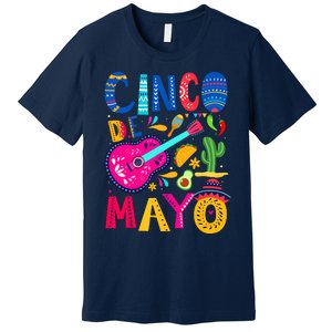 Cinco De Mayo Mexican Fiesta 5 De Mayo Funny Mexican Party Premium T-Shirt