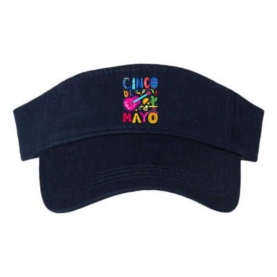 Cinco De Mayo Mexican Fiesta 5 De Mayo Funny Mexican Party Valucap Bio-Washed Visor