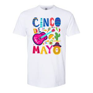 Cinco De Mayo Mexican Fiesta 5 De Mayo Funny Mexican Party Softstyle CVC T-Shirt