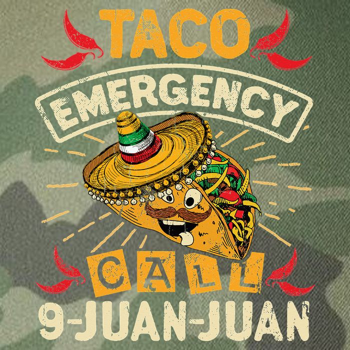 Cinco De Mayo Taco Emergency Call 9 Juan Juan Essential Legacy Tie Dye Trucker Hat