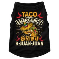 Cinco De Mayo Taco Emergency Call 9 Juan Juan Essential Doggie Tank
