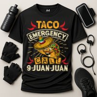 Cinco De Mayo Taco Emergency Call 9 Juan Juan Essential Performance Shirt
