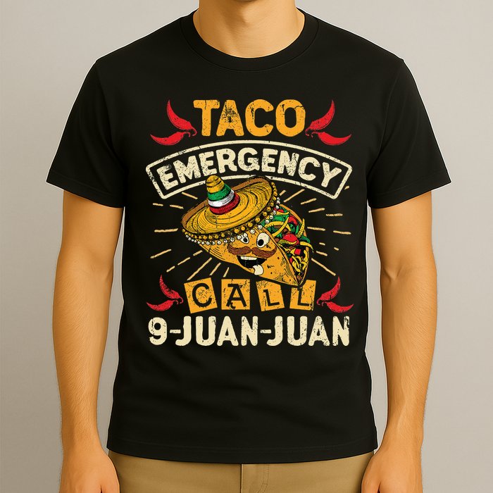 Cinco De Mayo Taco Emergency Call 9 Juan Juan Essential T-Shirt