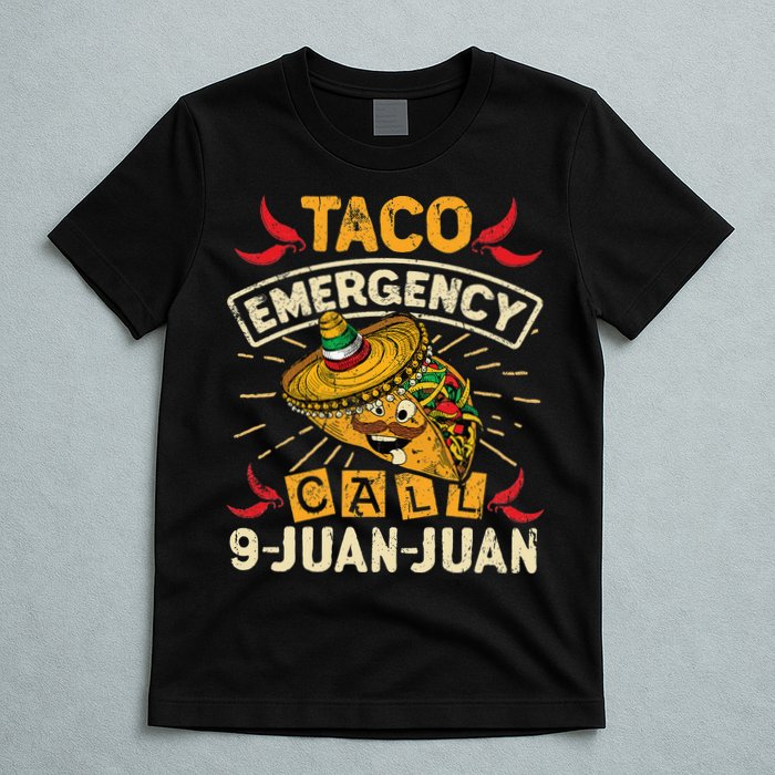 Cinco De Mayo Taco Emergency Call 9 Juan Juan Essential T-Shirt