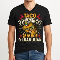 Cinco De Mayo Taco Emergency Call 9 Juan Juan Essential V-Neck T-Shirt