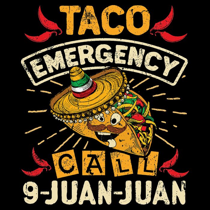 Cinco De Mayo Taco Emergency Call 9 Juan Juan Essential Sustainable Bucket Hat