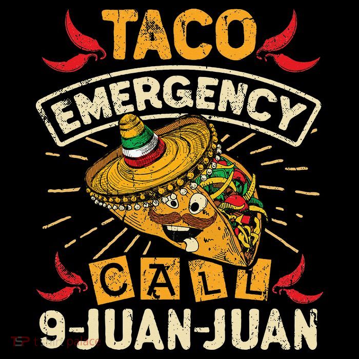 Cinco De Mayo Taco Emergency Call 9 Juan Juan Essential Tie Dye Hoodie