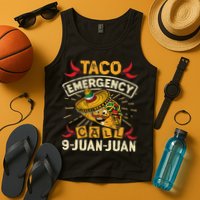 Cinco De Mayo Taco Emergency Call 9 Juan Juan Essential Tank Top